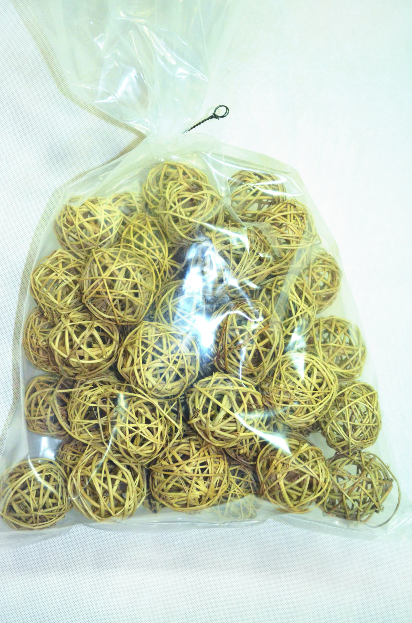 Lata Ball natur 100 Stk 4 cm, 6 cm, 8 cm (2)